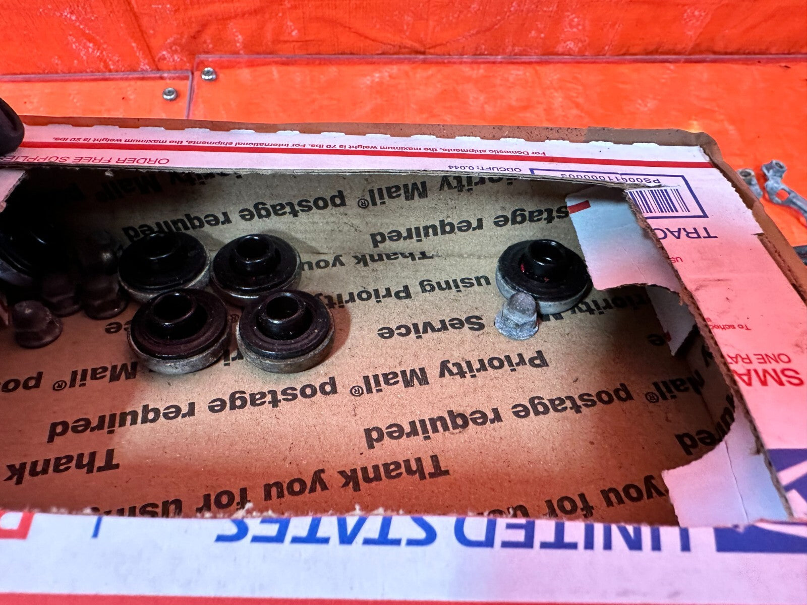 12 15 HONDA CIVIC SI   K24Z7 VALVE COVER BOLTS AND WASHERS HARDWARE OEM #2654