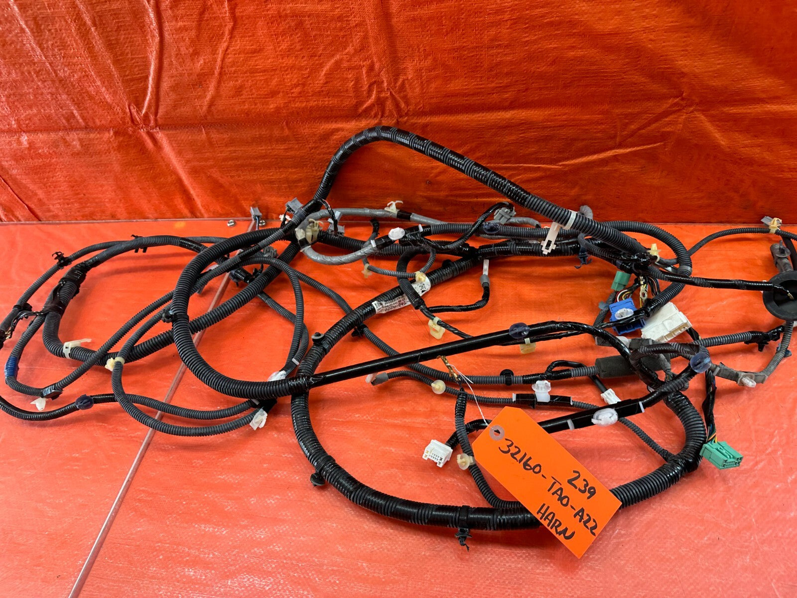 11 12 HONDA ACCORD SEDAN 2.4L LXP SE   INTERIOR DRIVER LEFT SIDE HARNESS OEM 2394