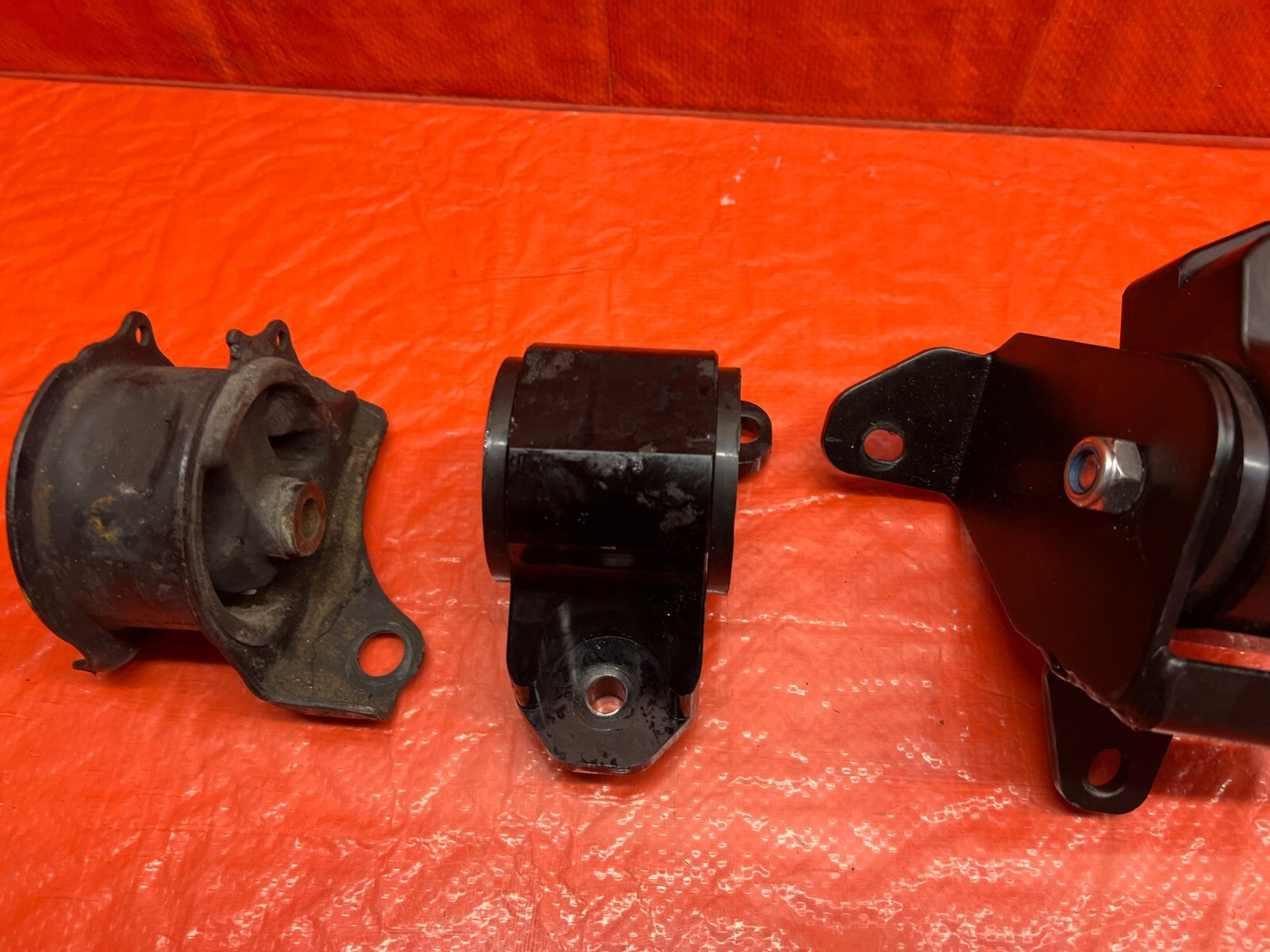 96 00 HONDA CIVIC SI   B16A2   MOTOR MOUNTS   LEFT RIGHT CENTER   MANUAL OEM 1526
