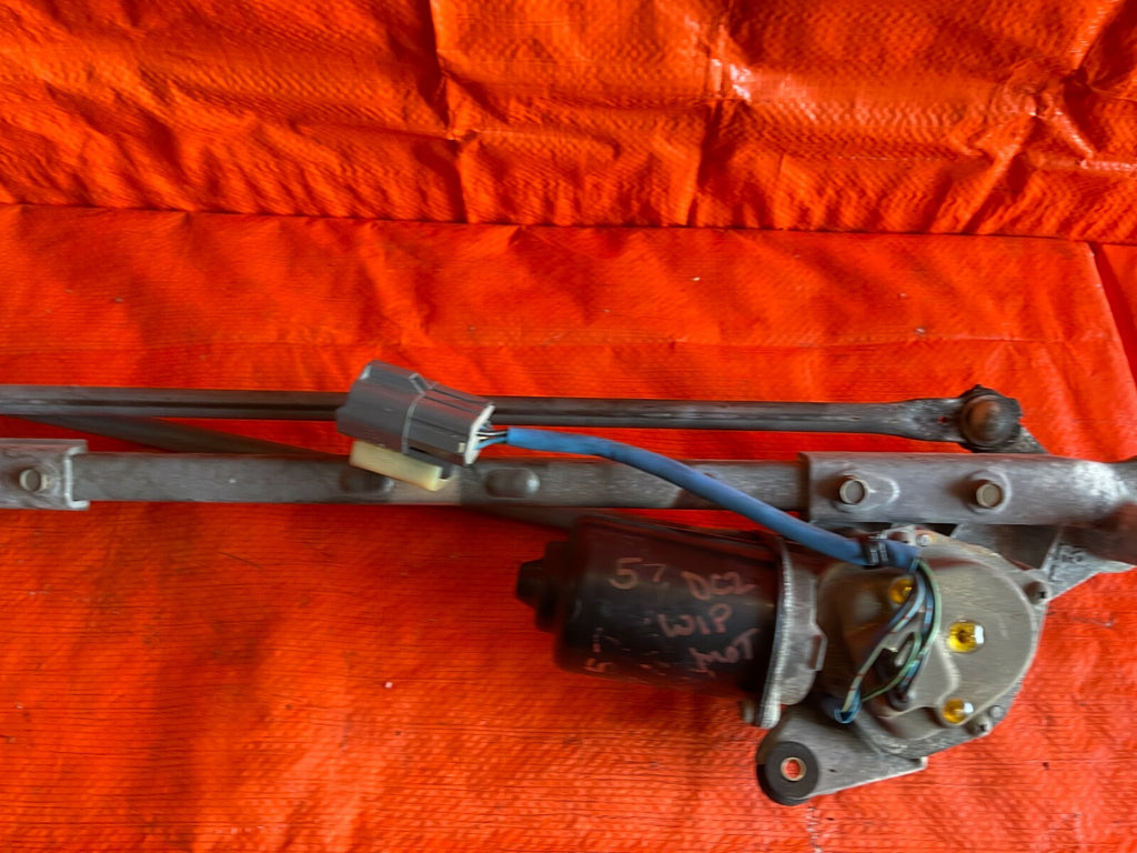 94   01 ACURA INTEGRA 2 & 4 DOOR FRONT WINDSHIELD WIPER MOTOR WITH LINKAGE #576