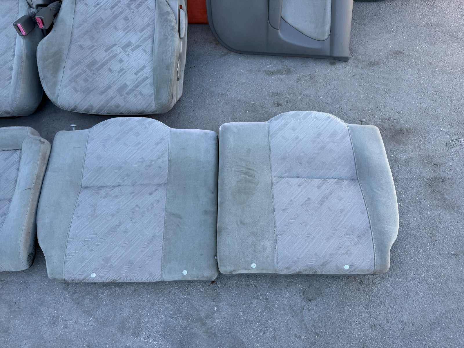 02 06 ACURA RSX   COMPLETE CLOTH INTERIOR   FRONT SEATS REAR SEATS DOOR PANELS6