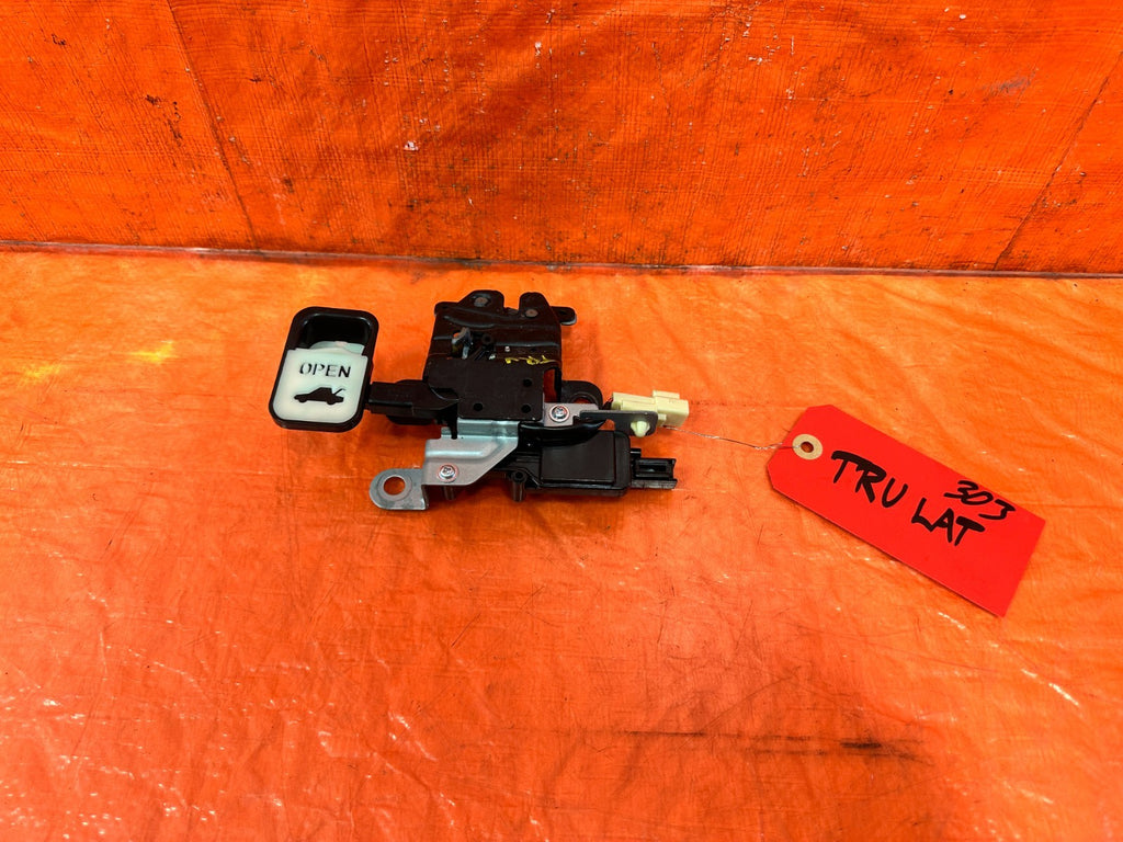 09 11 MAZDA RX8 RX 8   TRUNK LID LATCH LOCK ACTUATOR   OEM FACTORY #3030