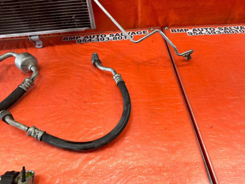 08 12 LEXUS ES350   AC LINE SET LINES PIPES HOSES W/ CONDENSER  5