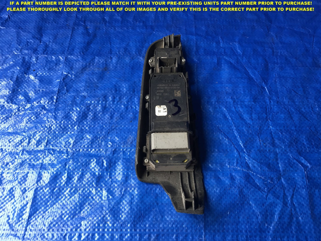 OEM 2006 2007 2008 2009 10 11 HONDA CIVIC SEDAN DRIVER LEFT MASTER WINDOW SWITCH2
