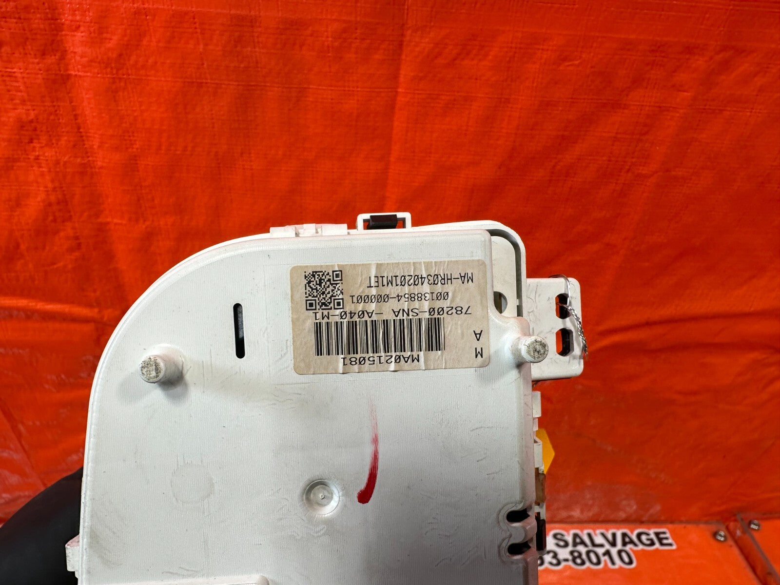 08 11 HONDA CIVIC EX   INSTRUMENT GAUGE CLUSTER TACHOMETER   OEM FACTORY #2609
