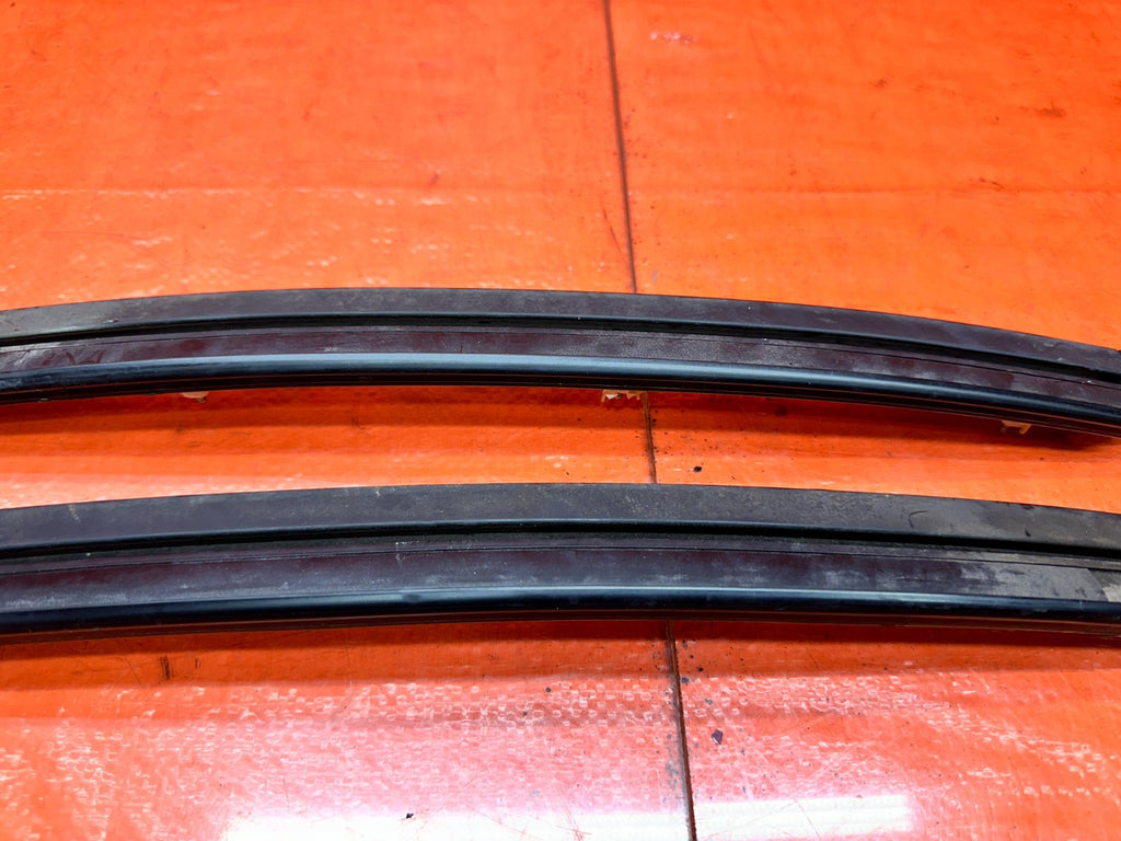 1994 2001 ACURA INTEGRA COUPE DOOR SASH TRIM MOLDING SET LH RH PAIR OEM #3315
