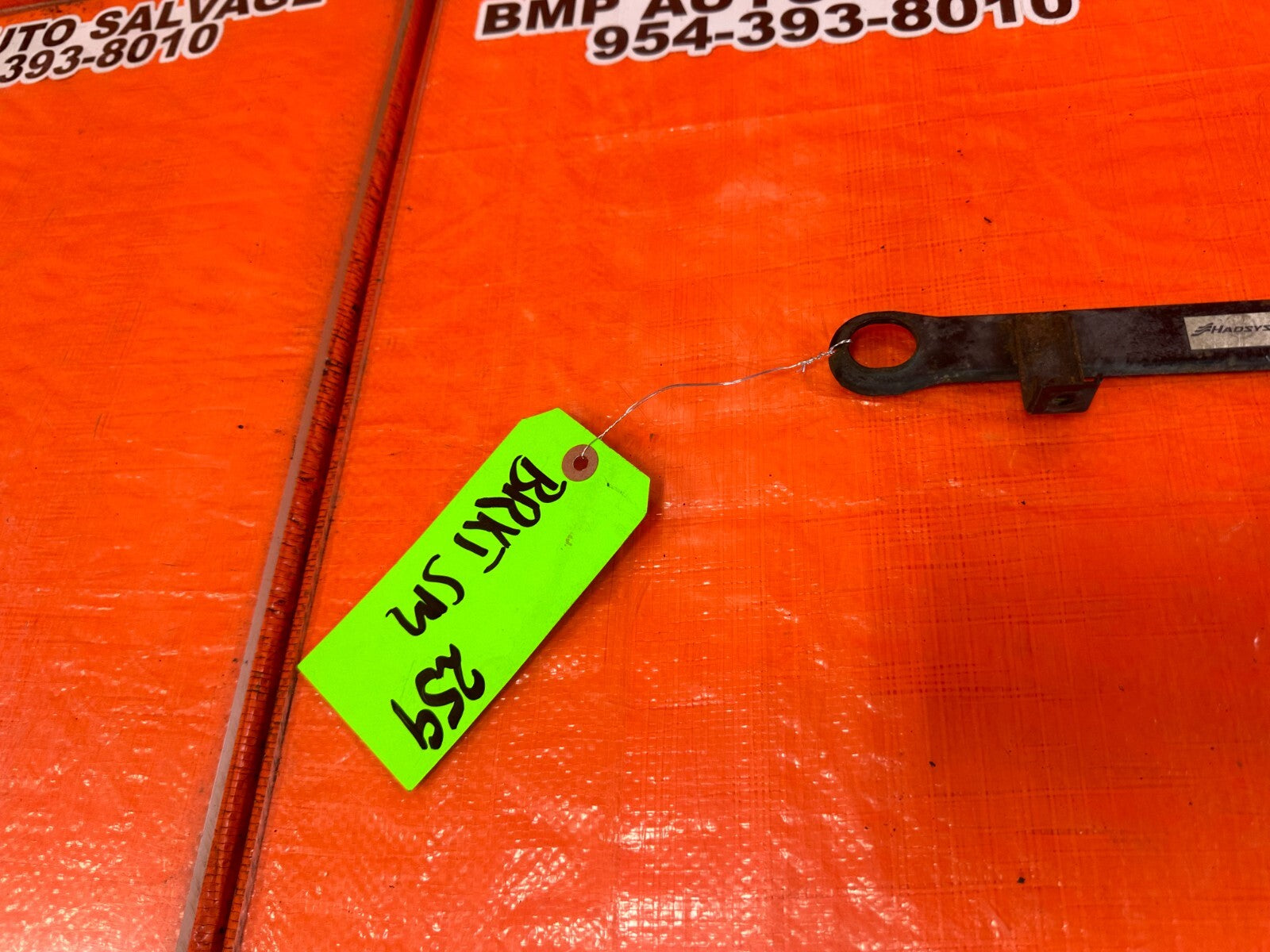 97 01 HONDA PRELUDE   AC CONDENSER BRACKET   OEM FACTORY #2598