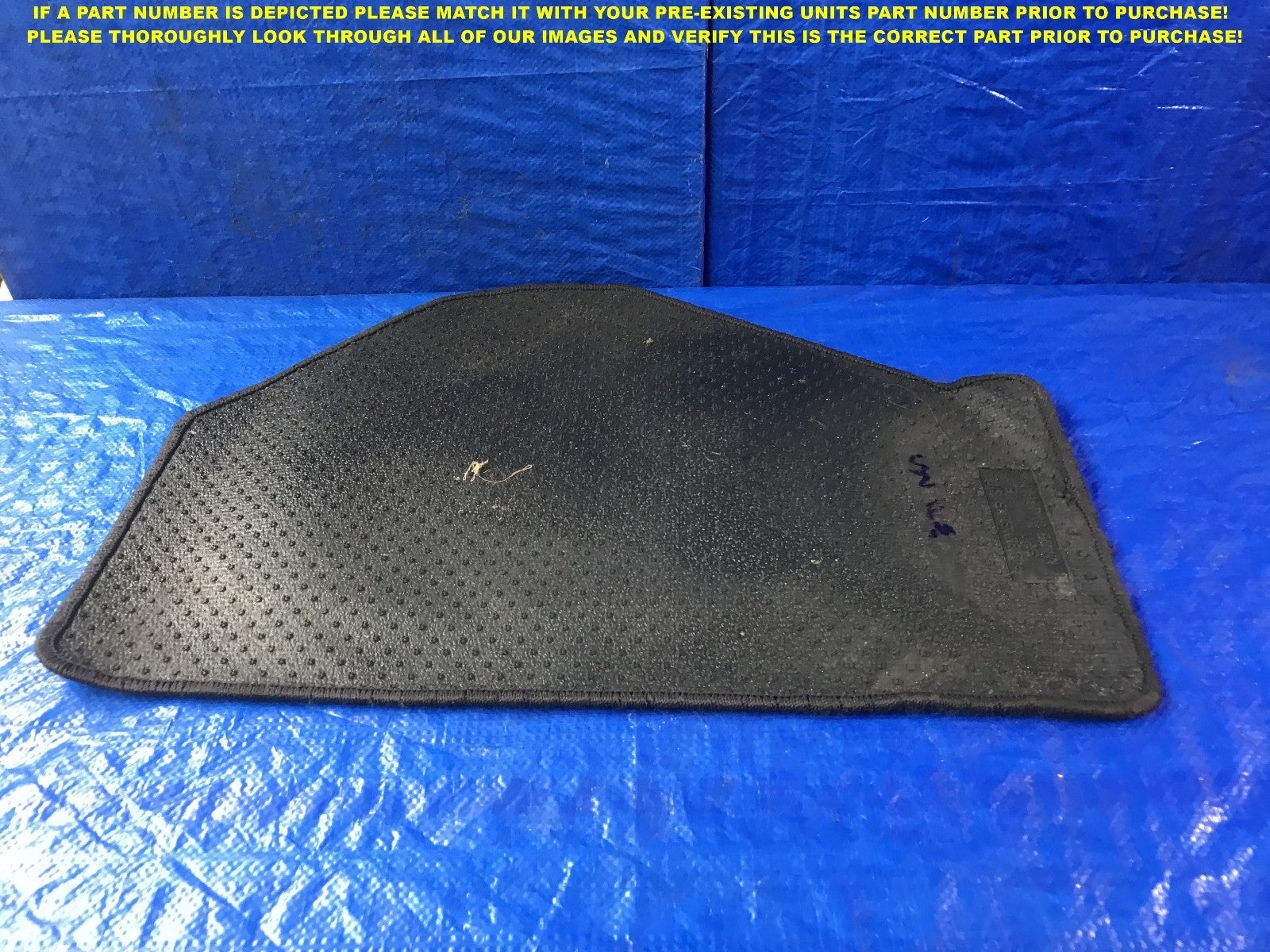 OEM 2004 2005 04 05 HONDA S2000 PASSENGER RIGHT FRONT FLOOR MAT5