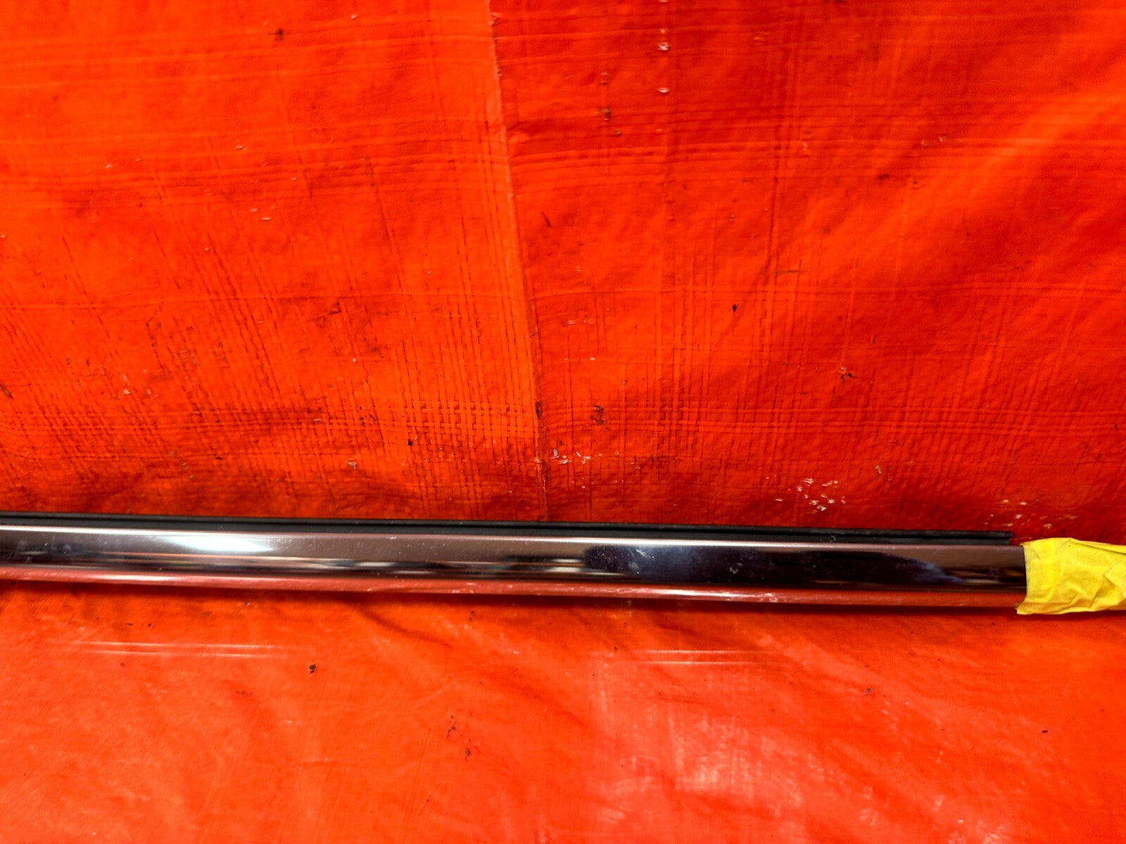 04 08 ACURA TSX   DRIVER LEFT REAR DOOR   EXTERIOR WINDOW TRIM   OEM #2912