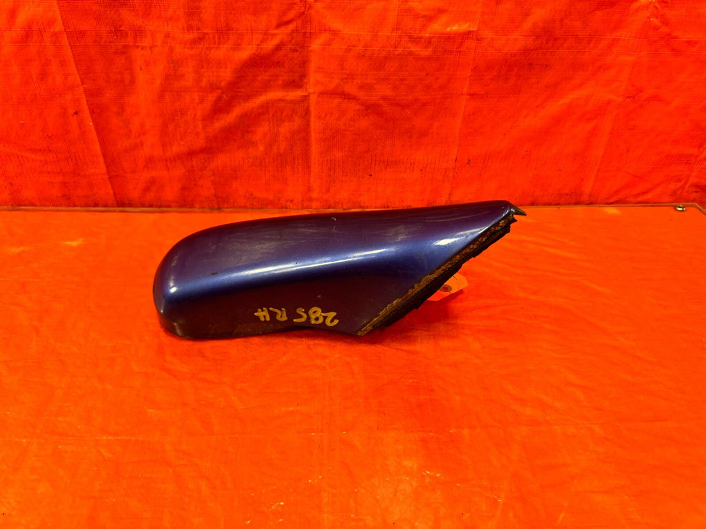 96 00 HONDA CIVIC COUPE PASSENGER RIGHT EXTERIOR SIDE VIEW MIRROR BLUE POWER OEM4