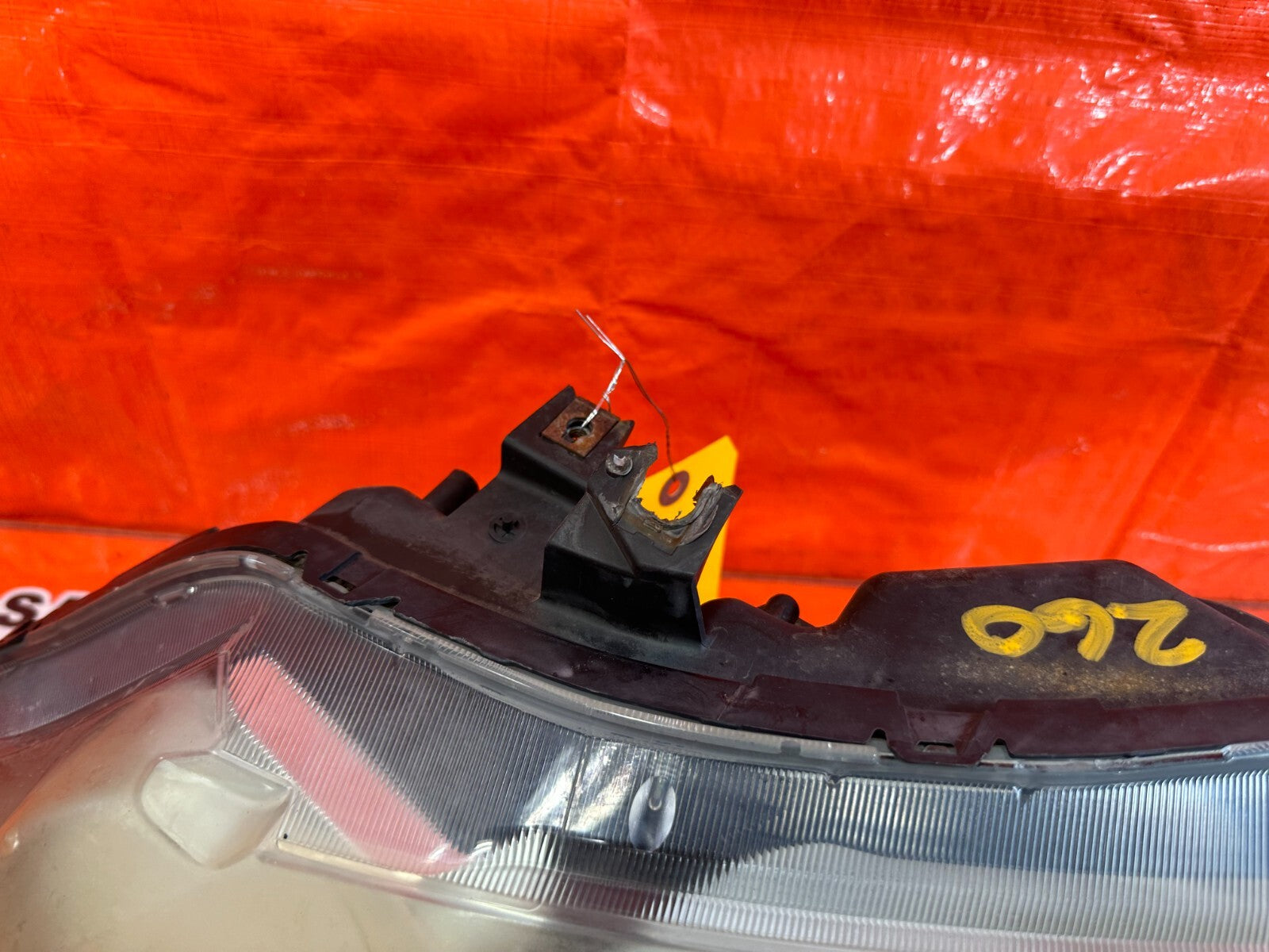 06 08 HONDA CIVIC SEDAN   DRIVER LEFT HEADLIGHT HEADLAMP   OEM FACTORY #2607
