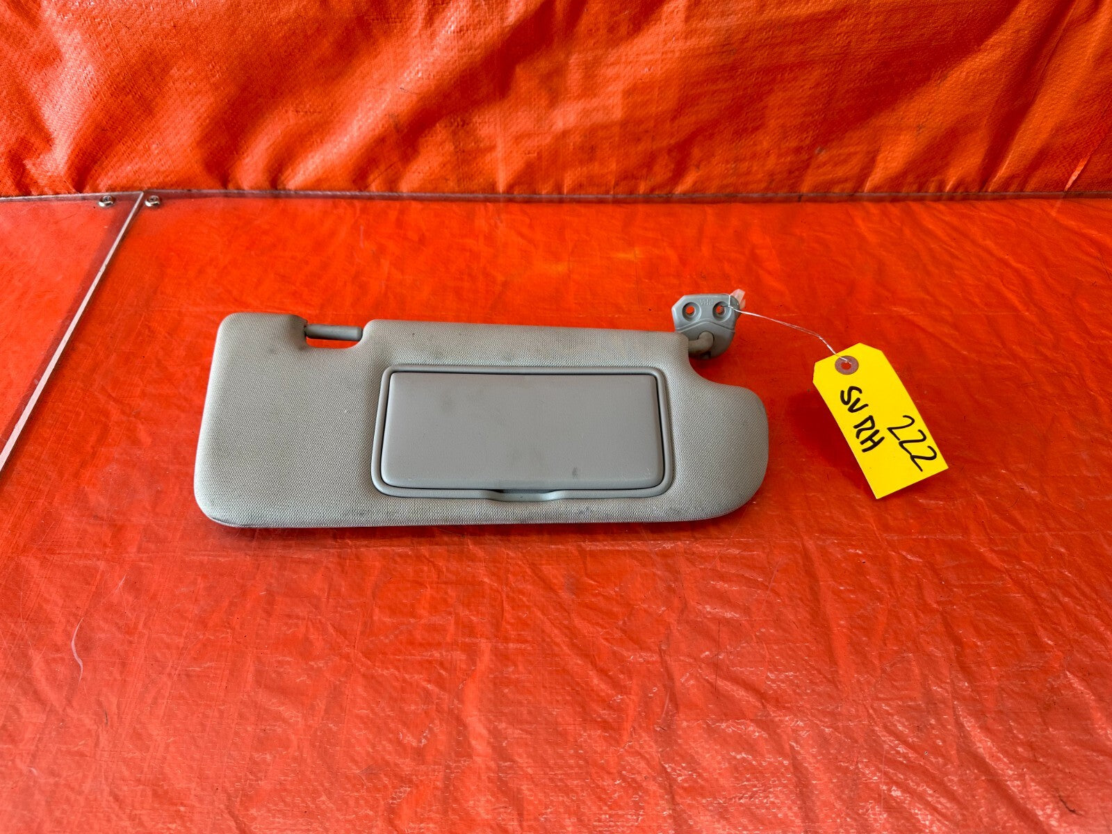 14 20 INFINITI Q50   SUN VISOR   PASSENGER RIGHT SIDE   OEM FACTORY #2220