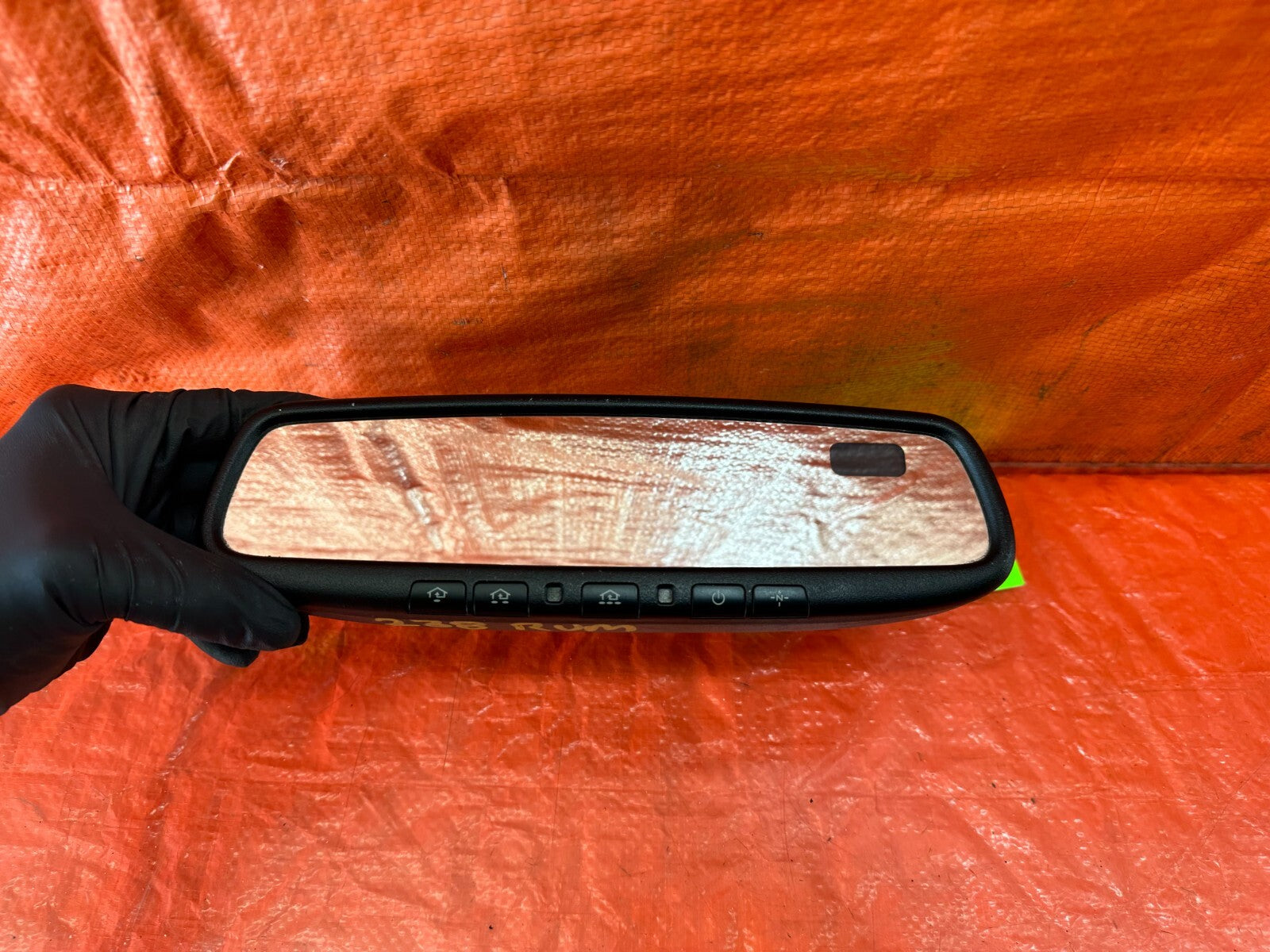 09 13 INFINITI G37 SEDAN   REAR VIEW MIRROR W/ COMPASS   OEM FACTORY #2384
