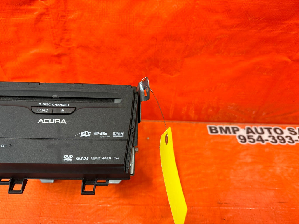 2009 ACURA TSX 6 DISC CD DVD PLAYER CHANGER RECEIVER TESTED 39100 TL2 A50 #72