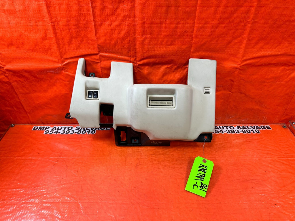 02 05 LEXUS SC430   KNEE TRIM UNDER STEERING COLUMN LOWER COVER   ECRU   OEM 2610