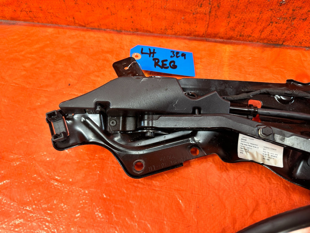 09 15 INFINITI G37 Q60 CONVERTIBLE LEFT DRIVER REAR PARCEL SHELF FLAP #3294
