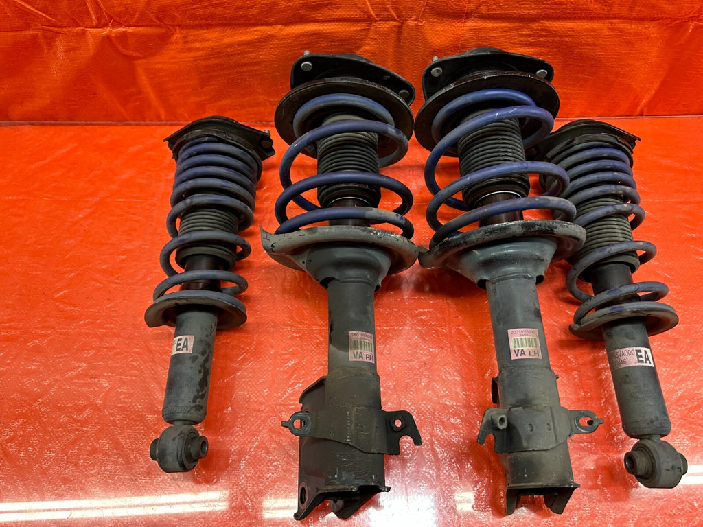 15 17 SUBARU WRX STI   FACTORY SHOCKS W/ H&R LOWERING SPRINGS   OEM H & R HR #1813