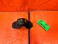 08 15 INFINITI G37 COUPE   FRONT LOWER CONTROL ARM BUSHING SHIELD RIGHT OEM 3110