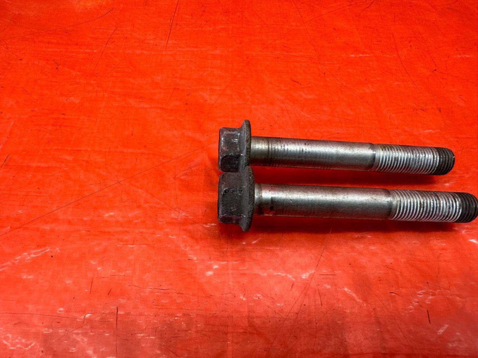 00 09 HONDA S2000   REAR SHOCKER ABSORBER LOWER MOUNTING BOLTS HARDWARE OEM #2243