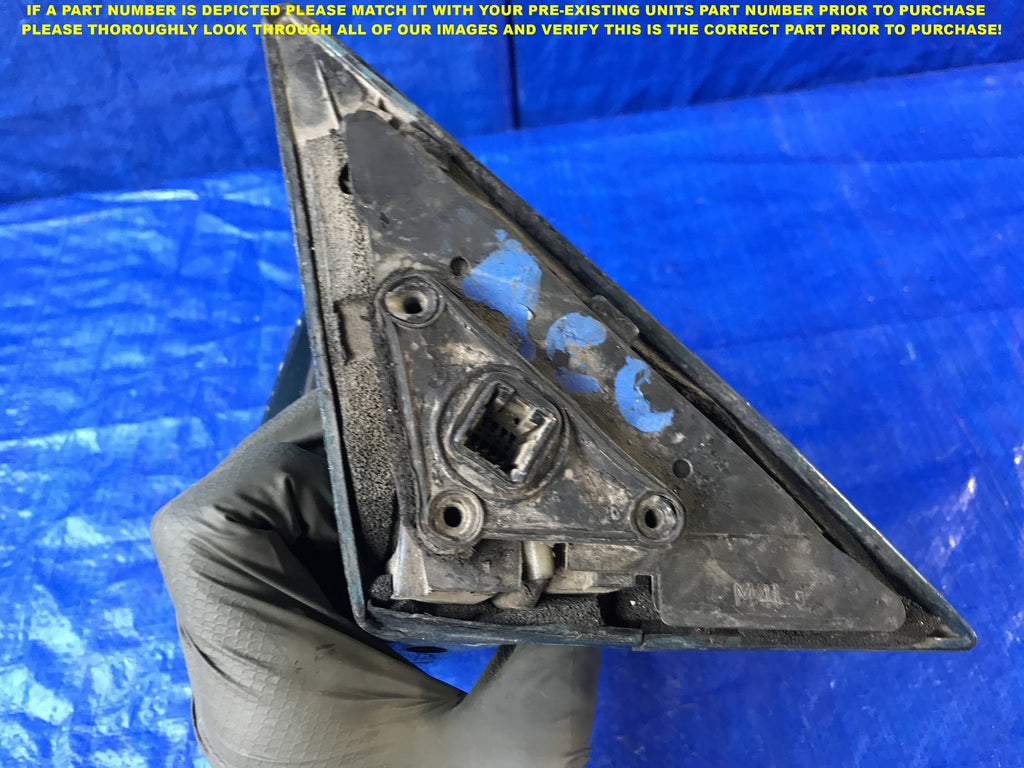 OEM 1990 1991 1992 1993 HONDA ACCORD DRIVER LEFT SIDE VIEW MIRROR       7