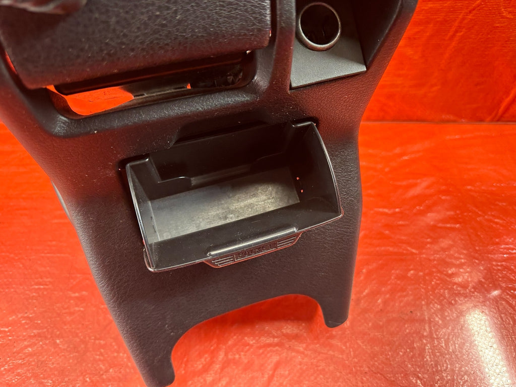 92 95 HONDA CIVIC HATCH DASHBOARD CENTER CONSOLE STORAGE ASH TRAY BLACK OEM #1999