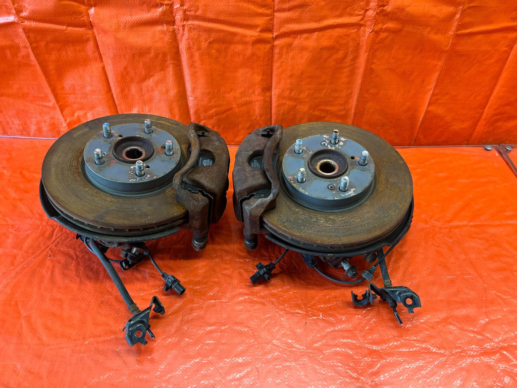 06 11 HONDA CIVIC   CSX FRONT SPINDLE CONVERSION   32MM HUBS W/ SI CALIPERS OEM7