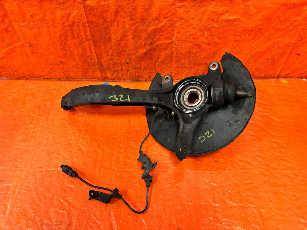 09 14 ACURA TSX   LEFT FRONT SPINDLE KNUCKLE HUB UPPER LOWER CONTROL ARM 3213