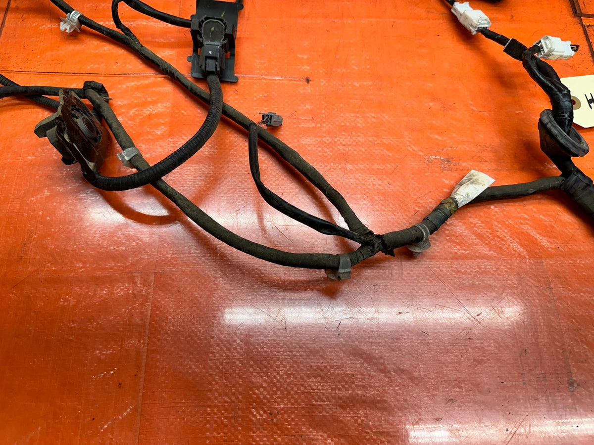 14-15 INFINITI Q50 3.7L AWD REAR BUMPER PARKING SENSORS HARNESS MODULE BOXES #349