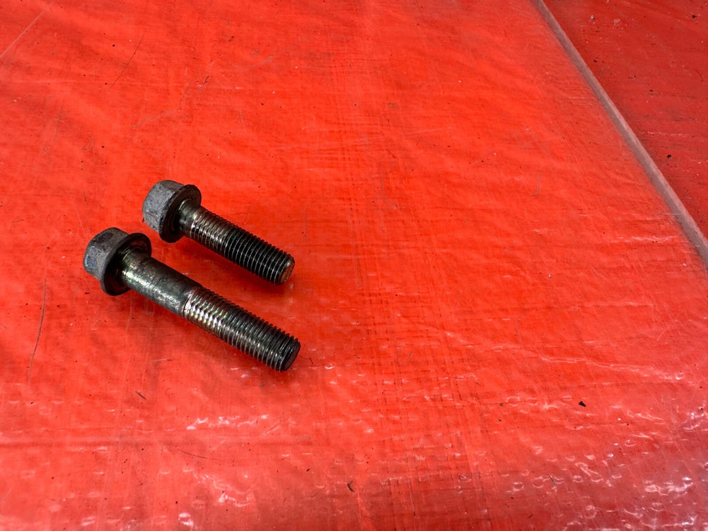 88 91 HONDA CRX   LOWER ALTERNATOR BRACKET MOUNTING BOLTS HARDWARE OEM #2431