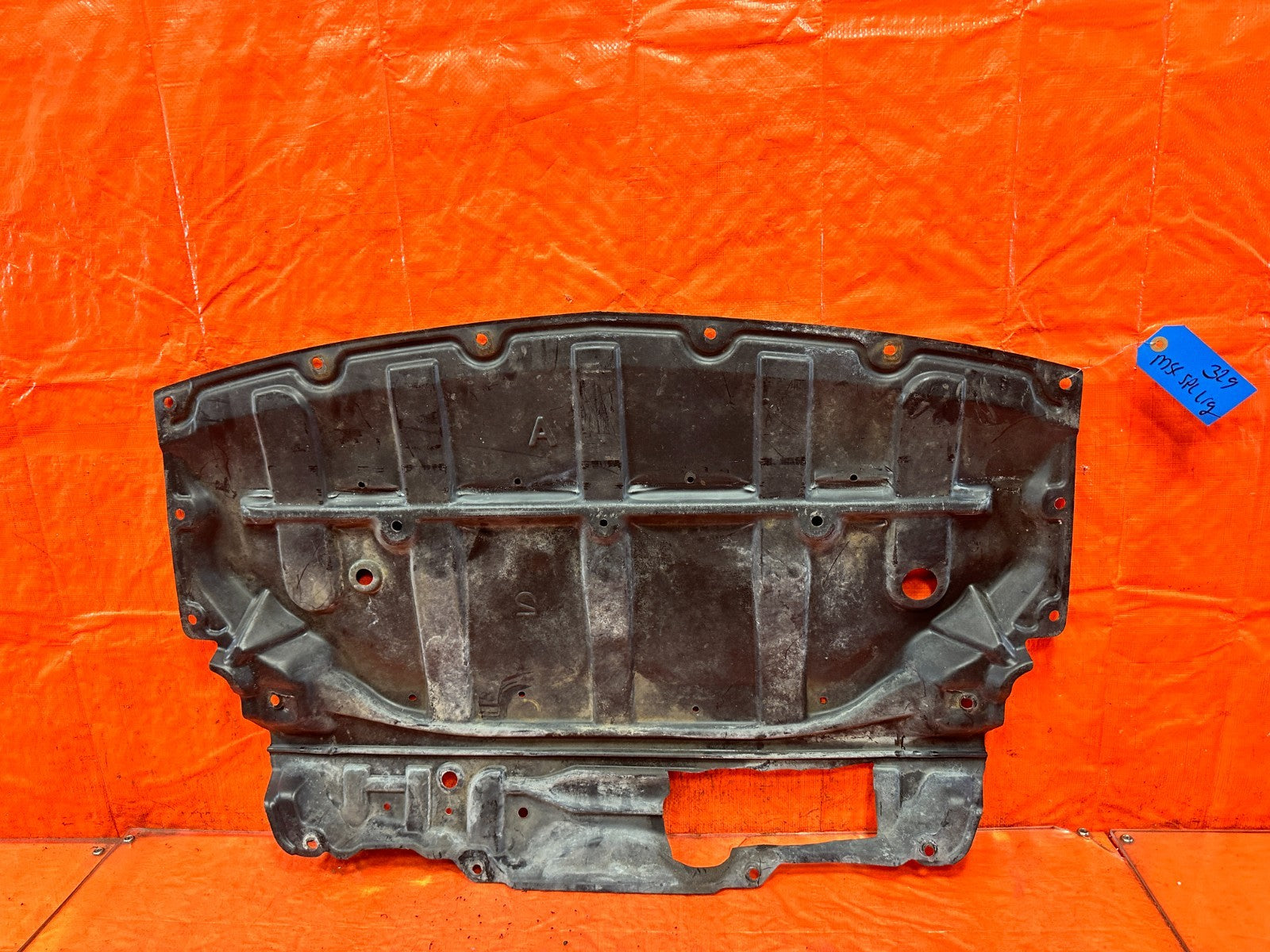 08 15 INFINITI G37 Q60 COUPE LOWER ENGINE SPLASH SHIELD UNDER COVER OEM #32911