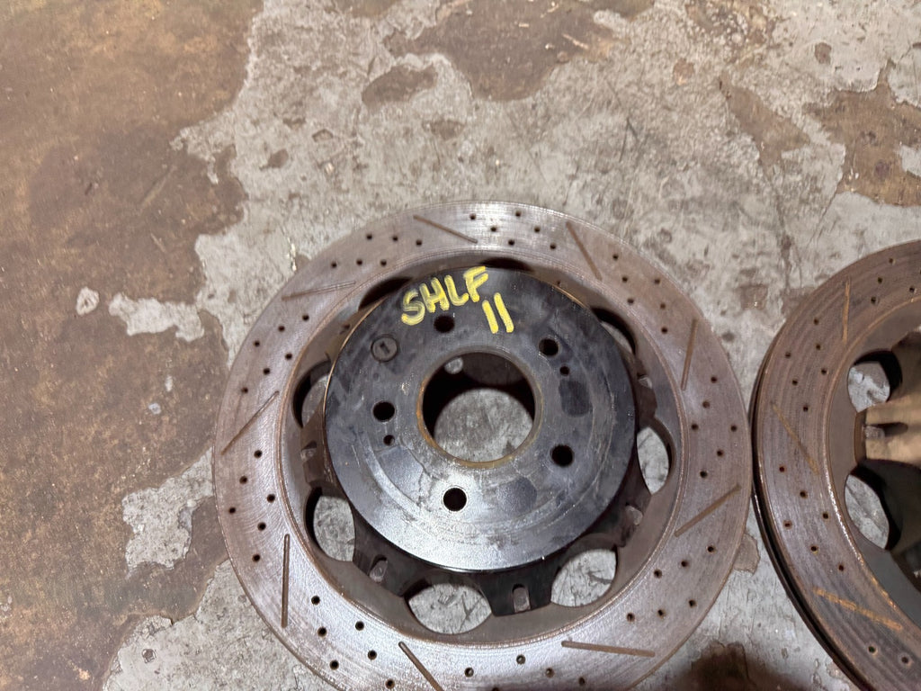 08 15 INFINITI G37 Q60   Z1 MOTOR SPORTS BRAND   2 PIECE ROTORS   REAR FITMENT6