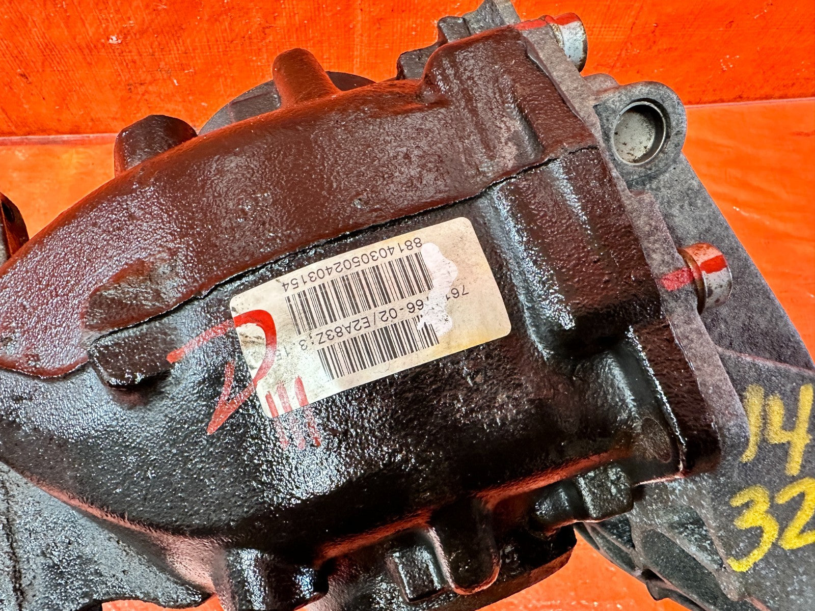OEM 2014 14 BMW 328i SEDAN RWD   REAR DIFFERENTIAL DIFF 7603748 03 3.15 RATIO6
