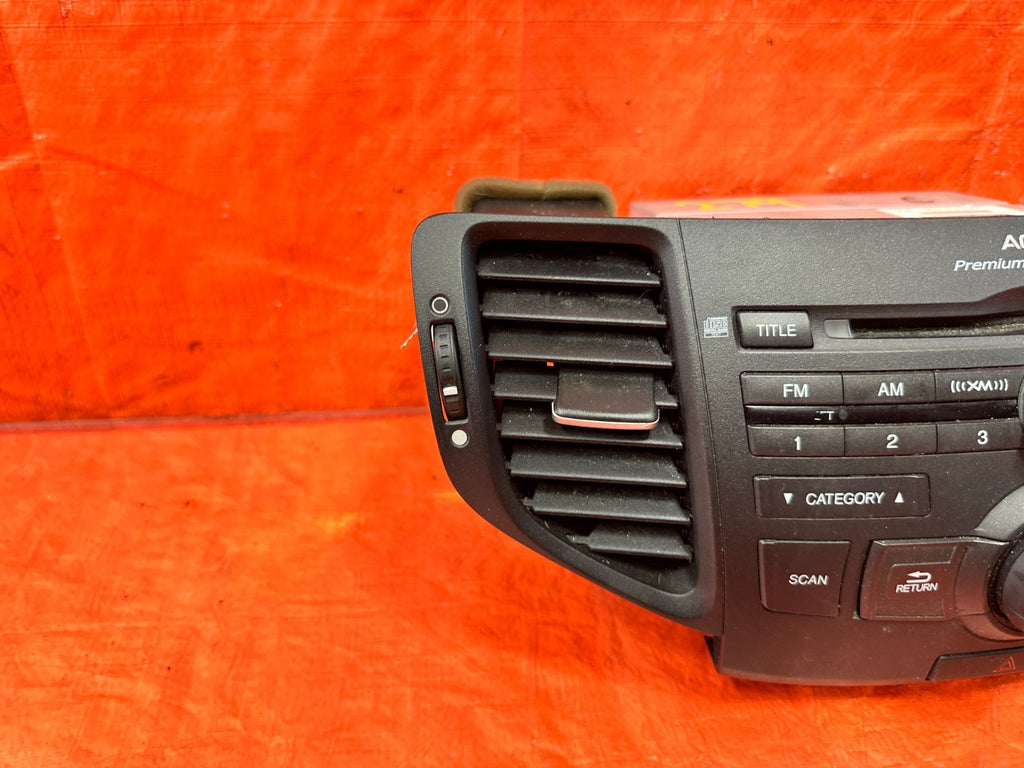 09 10 ACURA TSX   PREMIUM AUDO SYSTEM   RADIO STEREO CD PLAYER   39100 TL2 A0003