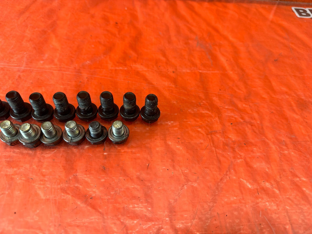 07 09 LEXUS ES350   AUTOMATIC TORQUE CONVERTER FLEXPLATE BOLTS   OEM FACTORY 2444