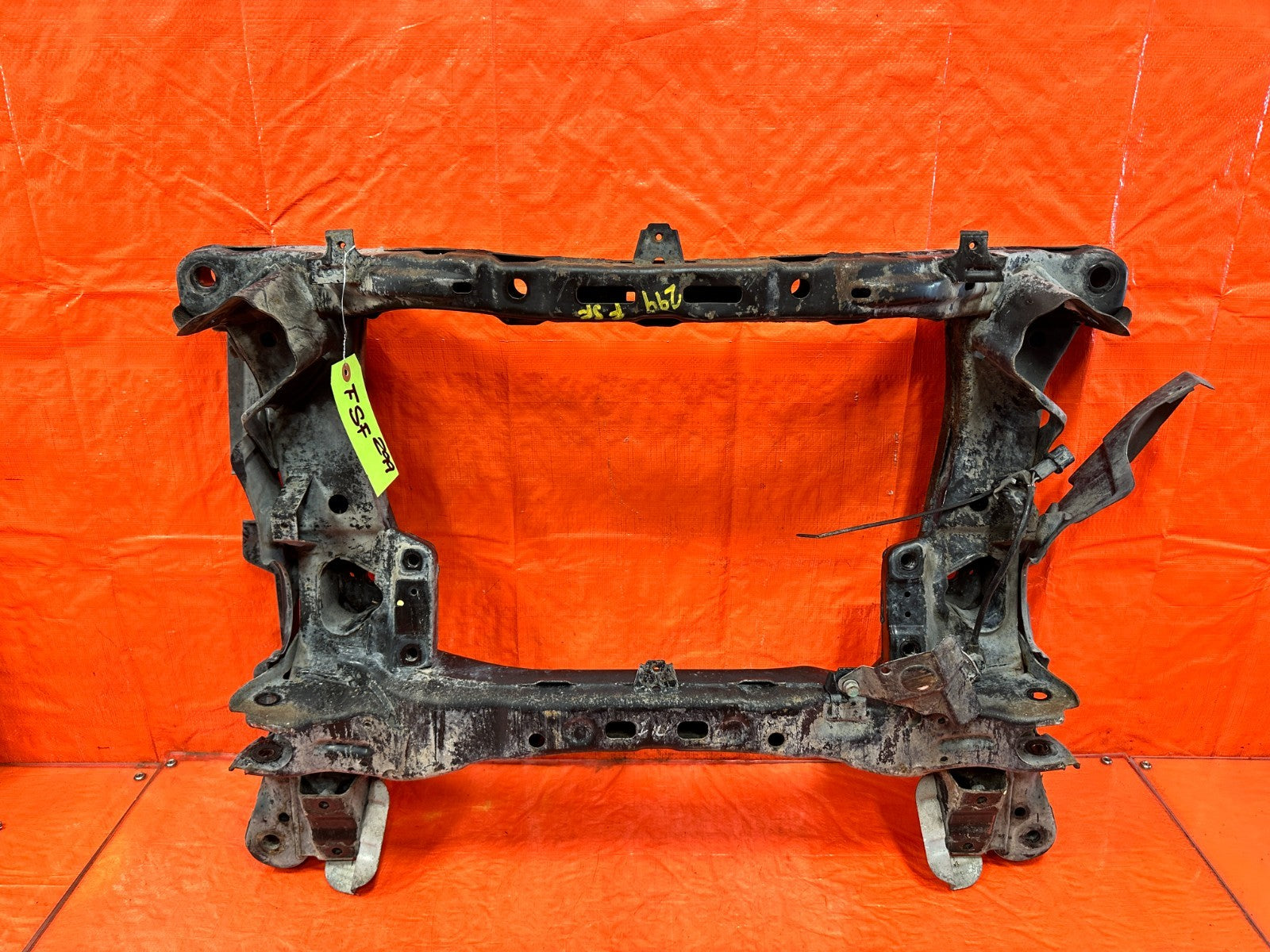 13 16 HYUNDAI GENESIS COUPE FRONT SUBFRAME CROSSMEMBER K FRAME ENGINE CRADLE OEM0
