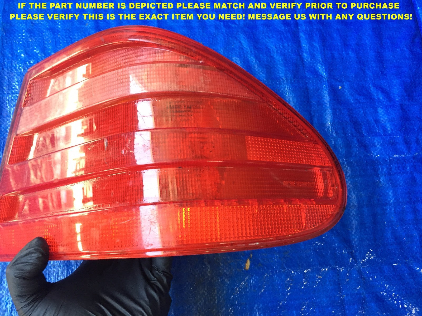 OEM 1996 1997 1998 1999 MERCEDES BENZ PASSENGER RIGHT TAIL LGHT 2A3