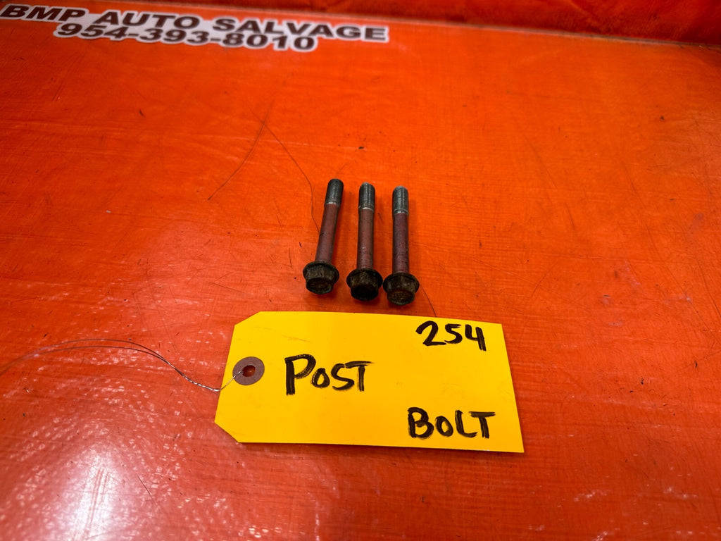 02 06 ACURA RSX   K20A2 K20A3   POST MOUNT BOLT SET MOUNTING BOLTS   OEM #2540