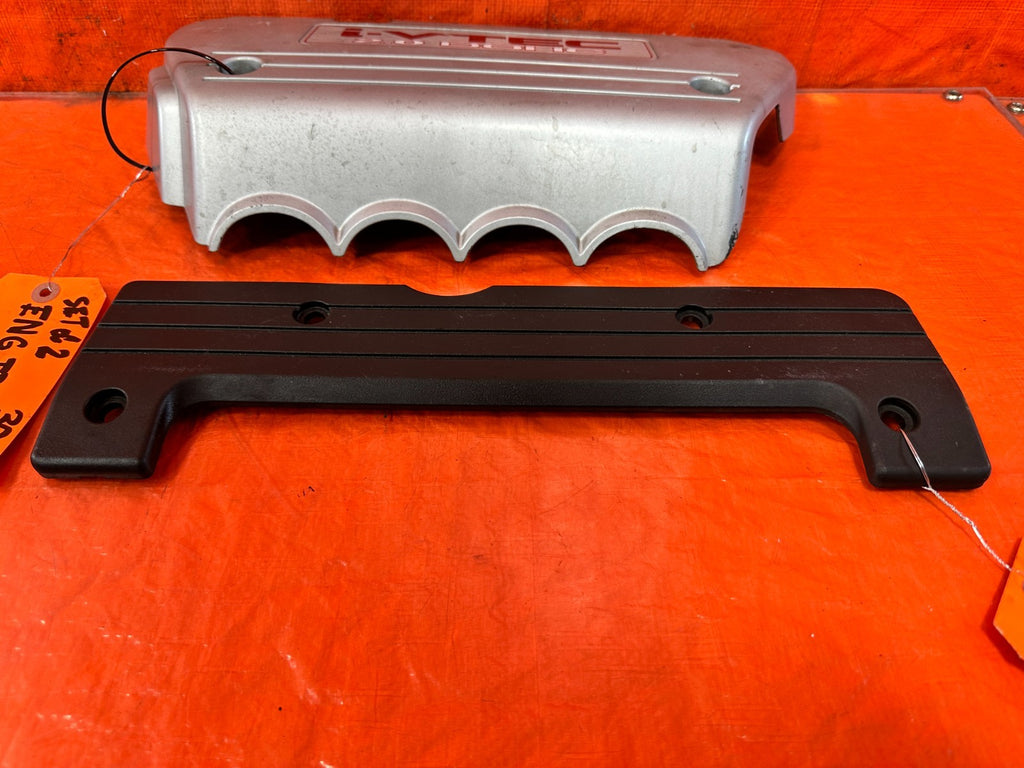 06 11 HONDA CIVIC SI K20Z3 INTAKE MANIFOLD & COIL PACK COVER PLASTIC TRIM #3001