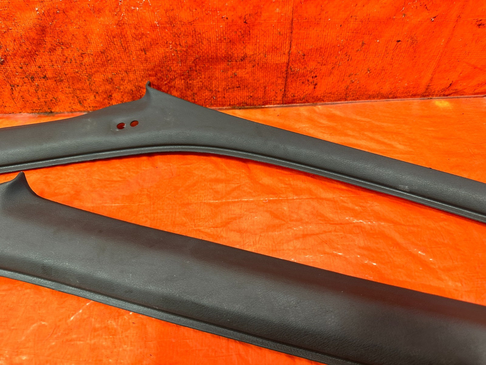 90 91 HONDA CIVIC HATCHBACK   LEFT & RIGHT A PILLARS   OEM 3253
