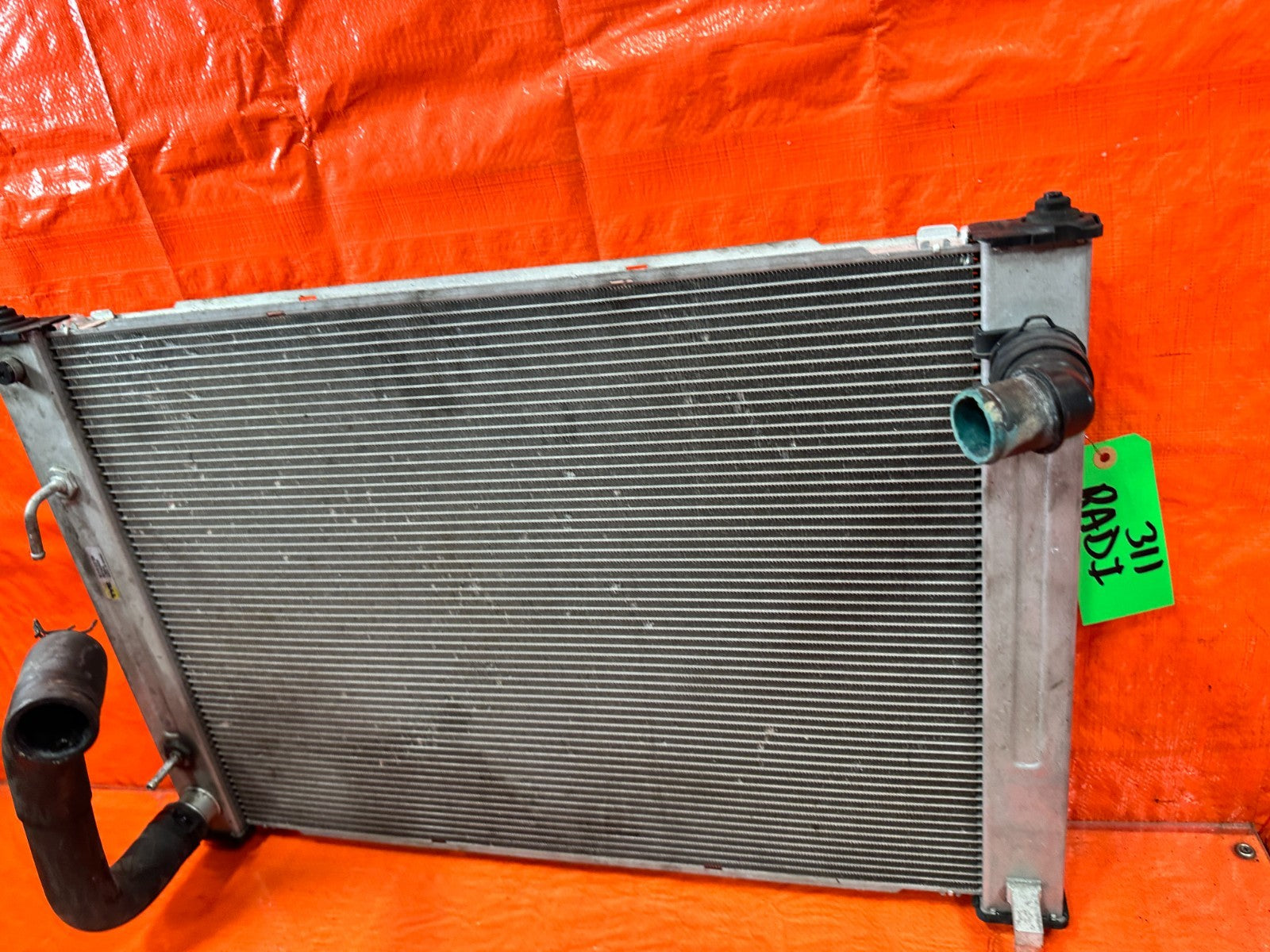 08 15 INFINITI G37 Q60   6 SPEED MANUAL RADIATOR   OEM FACTORY #3114