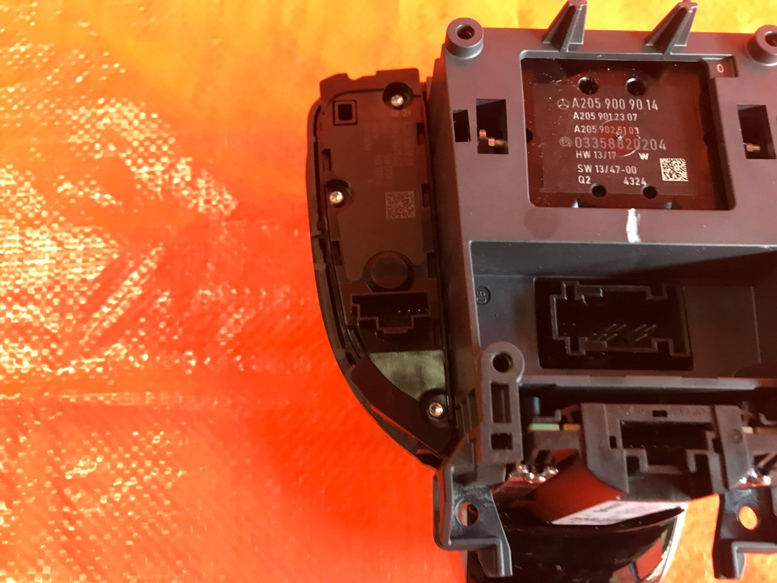 OEM 2015 15 MERCEDES BENZ C300 DASH MEDIA MENU VOLUME INFO CONTROLLER MOUSE9