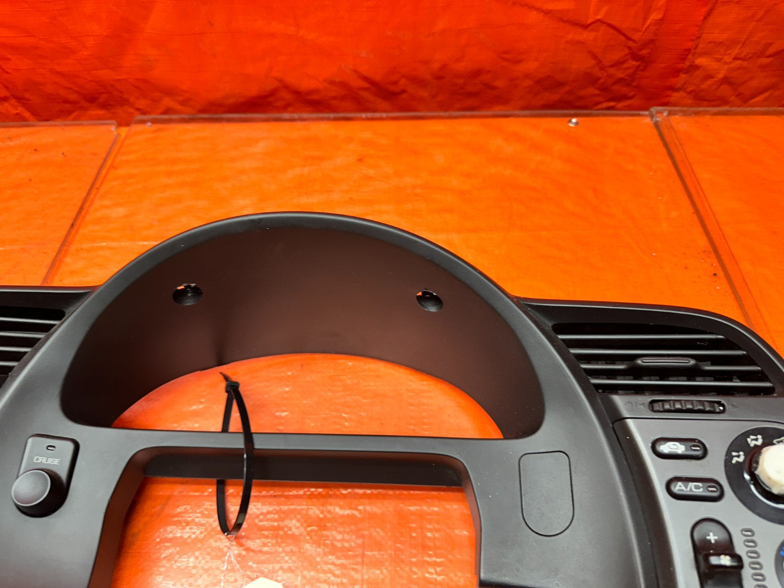 00-03 HONDA S2000 AP1 2.0L INSTRUMENT GAUGE CLUSTER DASH TRIM SURROUND BEZEL #337