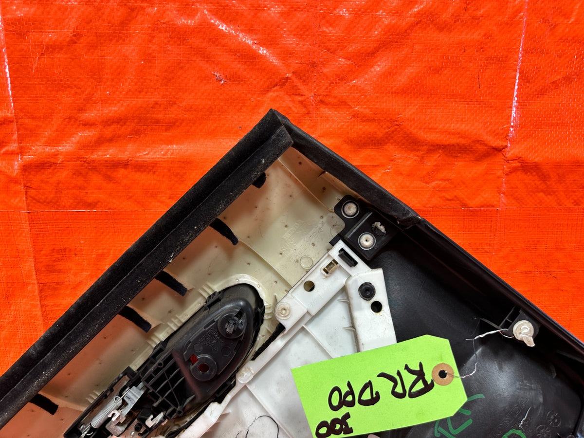 07-11 HONDA CIVIC - SI SEDAN - PASSENGER RIGHT REAR DOOR PANEL CARD - OEM #30014