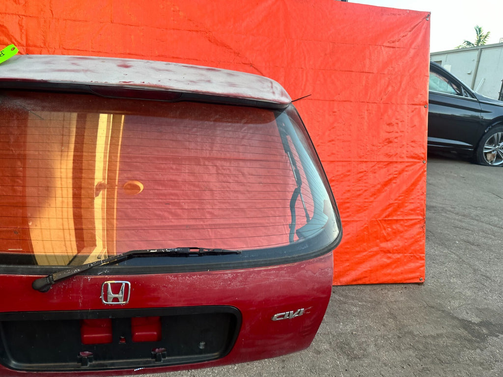96 00 HONDA CIVIC   REAR HATCH BACK HATCHBACK TAIL GATE TAILGATE TRUN OEM #2878
