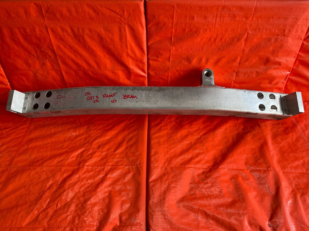 08 10 INFINITI G37 SPORT S 2D COUPE   FRONT BUMPER REINFORCEMENT CRASH BAR BEAM0