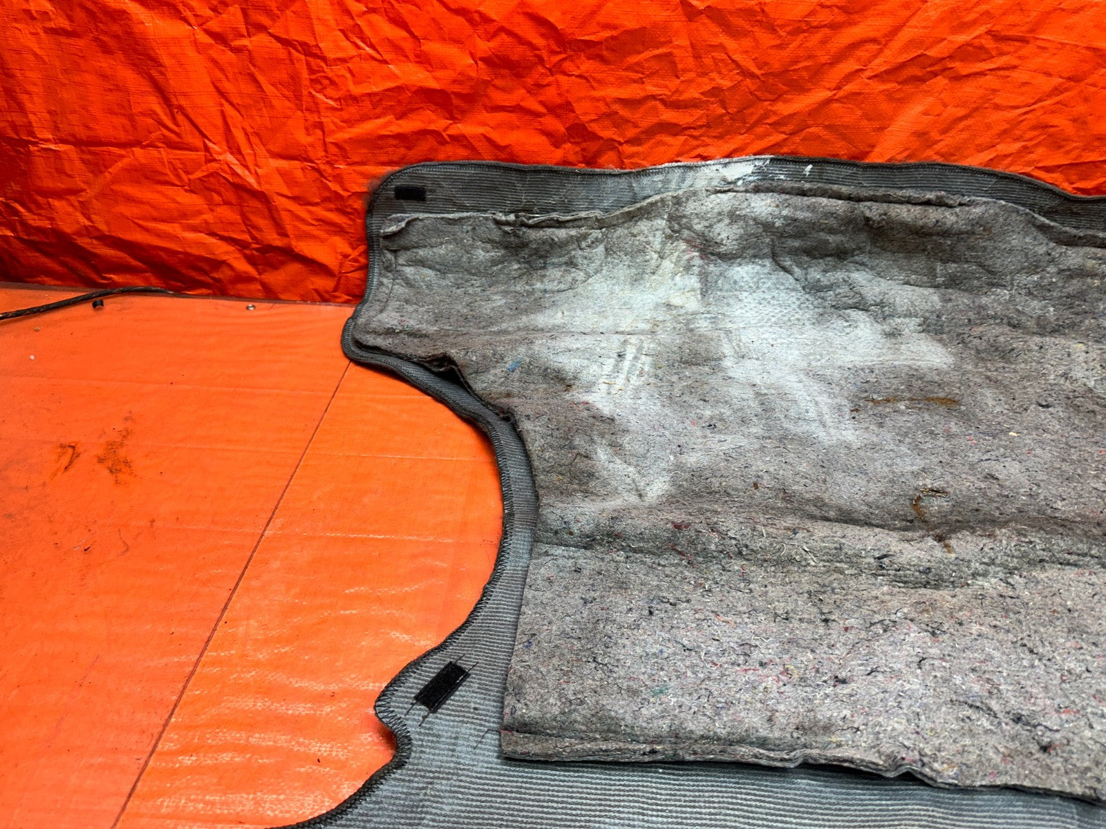 94 01 ACURA INTEGRA 2D REAR TRUNK FLOOR MAT CARPET OEM #33213