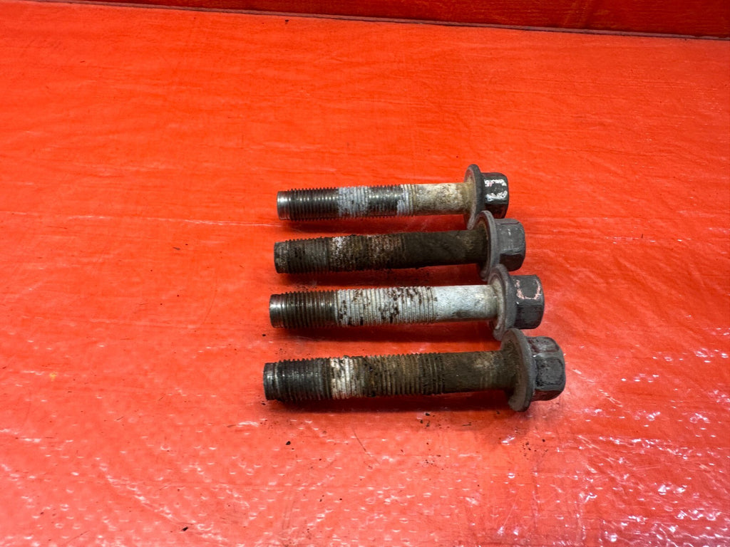 09 12 LANCER EVOLUTION X EVO 10   FRONT SUB FRAME CROSSMEMBER BOLTS HARDWARE 2147