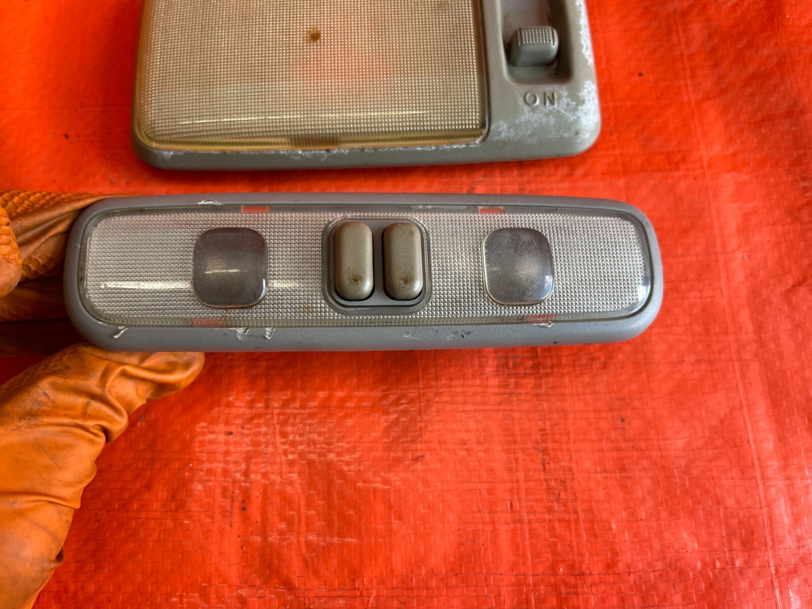 94 01 ACURA INTEGRA   2 DOOR ONLY   FRONT REAR DOME MAP READING LIGHT LAMP   OEM7