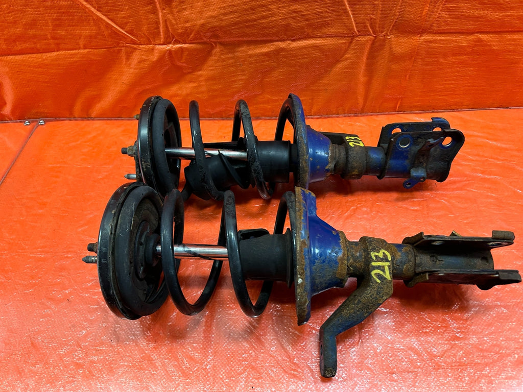 02 05 HONDA CIVIC SI EP3 HATCH   FRONT SHOCKS & SPRINGS LEFT & RIGHT FACTORY 2137