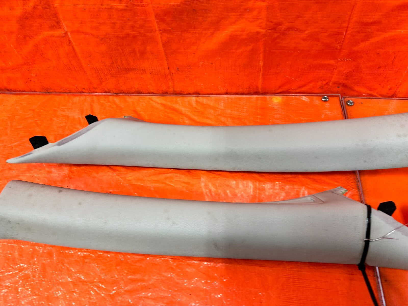 09 15 INFINITI G37 CONVERTIBLE   LEFT & RIGHT A PILLARS   OEM FACTORY #2784